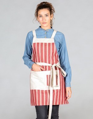 Aprons > Loneta apron - Crossed back ties